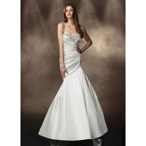 NWT Impression Bridal Strapless Wedding Gown $1,155 - Picture 1 of 14